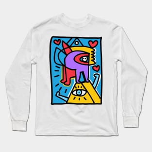 Cool Graffiti Creatures Pop Long Sleeve T-Shirt